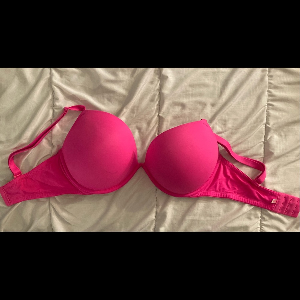 34 DD PINK wear everywhere super push up bra